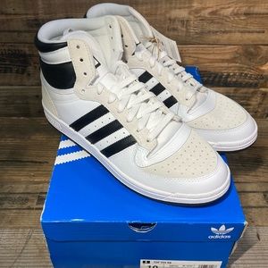 Adidas Men’s Top Ten Red Bull RB High GX0741 White Black sz 10